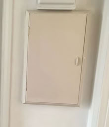 Photo of free Box covering fuse box and meters (Westbourne Green W2) #1