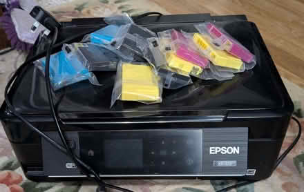 Photo of free Epsom printer scanner copier with inks needs attention (Orford WA2) #1
