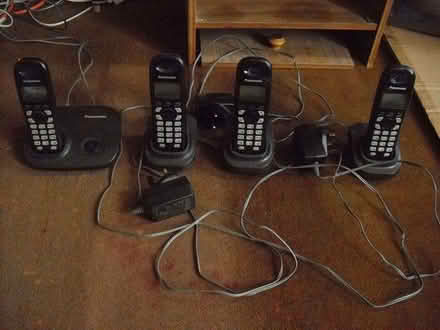 Photo of free 4 Digital Cordless Phones Panasonic KX-TG7301E (Grange Court E10) #1