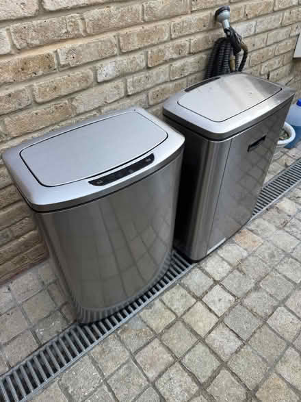 Photo of free Stainless steel motion sensor bins (Nottinghill W10) #1