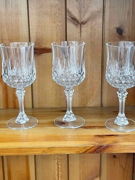 Photo of free 3 Cristal d'arques wine glasses (Sale M33) #1