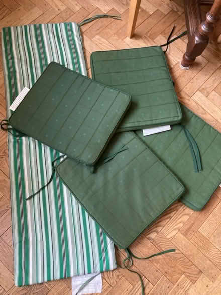 Photo of free Garden chair cushions (SW16 Norbury, Green Lane) #1