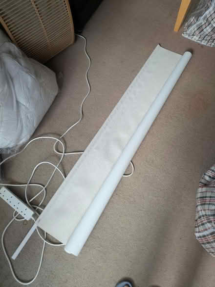 Photo of free Cream no drill roller blind 140cm (W3) #1