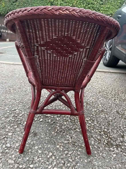 Photo of free Wicker chair (Bidston CH43) #3