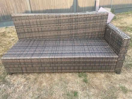 Photo of free Brown rattan sofa (Herne Bay CT6) #1
