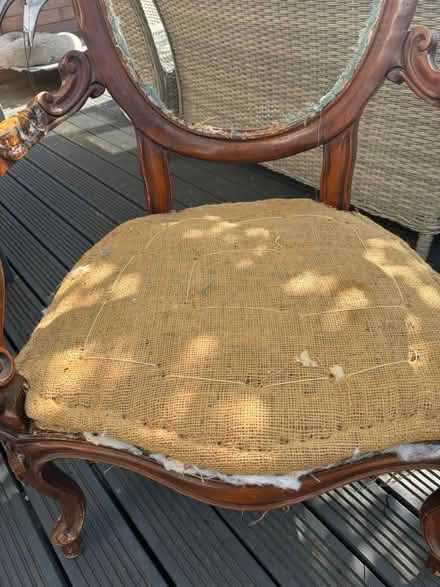 Photo of free Antique chair for reupholstery (Sidcup DA15) #3