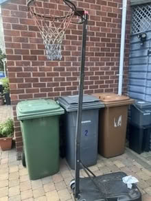 Photo of free basket ball /netball post (Bebington CH633DX) #2