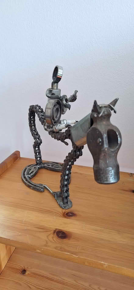 Photo of free Metal horse sculpture (South Green CM11) #4