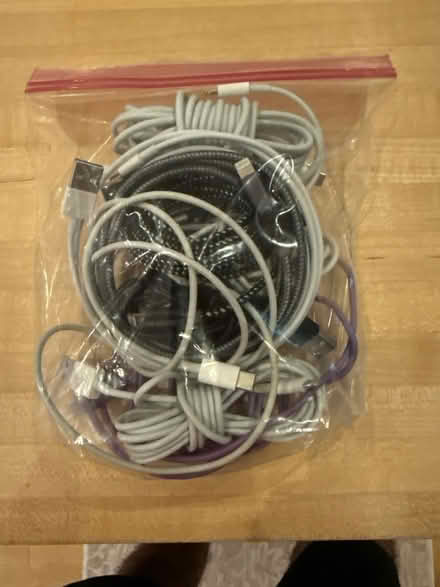 Photo of free Apple Lightning connector cables (Friendship Heights) #1