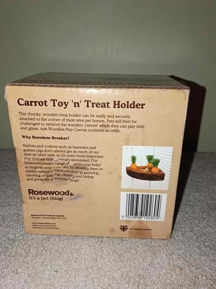 Photo of free Small Animal Chew Toy/Treat Holder (Near Gary Ave & Schick Rd) #2