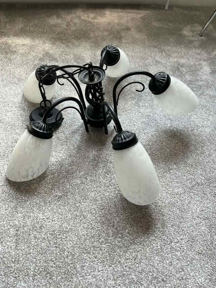 Photo of free Black Metal ceiling Light (Monks Orchard BR3) #1