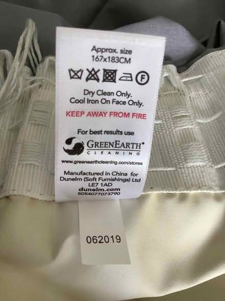 Photo of free Grey pencil pleat curtains (Childwall L16) #2