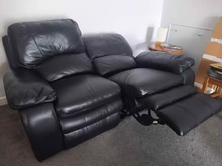 Photo of free 2-seater sofa with recliner (Loanhead EH20) #2