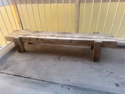 Photo of free Wooden Handmade Bench (Yeading UB4) #4