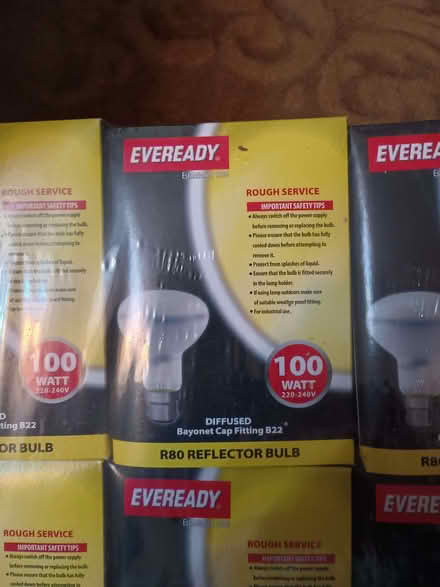 Photo of free New R80 100 watt spotlight bulbs (not LED) (Billing Road East area NN3) #4