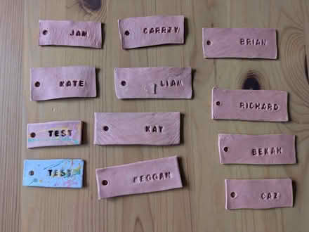 Photo of free Clay name tags (Tranmere CH42) #1