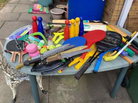 Photo of free Bats & balls + more (Boothgate DE56) #2