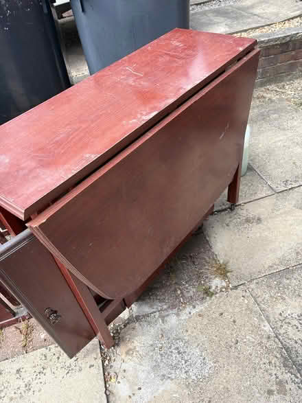 Photo of free Folding Table (cupboard) (Shelf HX3) #2