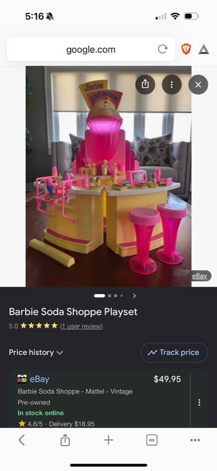 Photo of free Barbie Ice Cream Shoppe (75093) #4