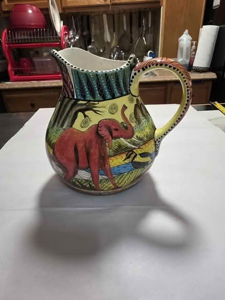 Photo of free Folk art pitcher (South Ozone Park) #1