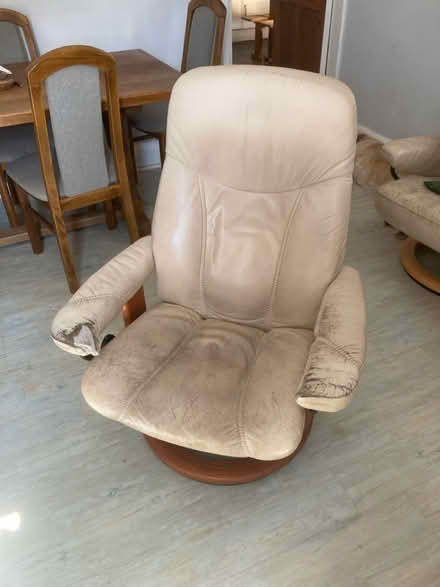 Photo of free Leather chair (york. yo24 4hg) #1
