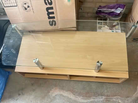 Photo of free Glass TV Stand (Netherfield, Kendal LA9) #3