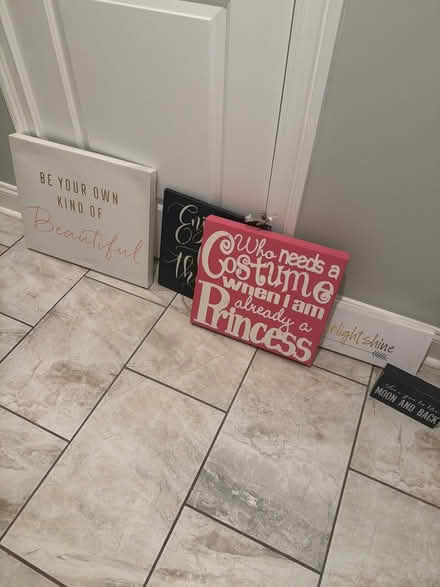 Photo of free 7 wooden signs (Wildwood Bethesda, md) #2
