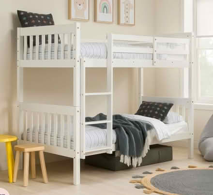Photo of White wooden bunk beds (Branksome BH12) #1