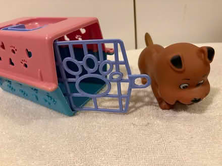 Photo of free Toy pet carrier & toy dog 6 1/2” (L5L 5P5) #2