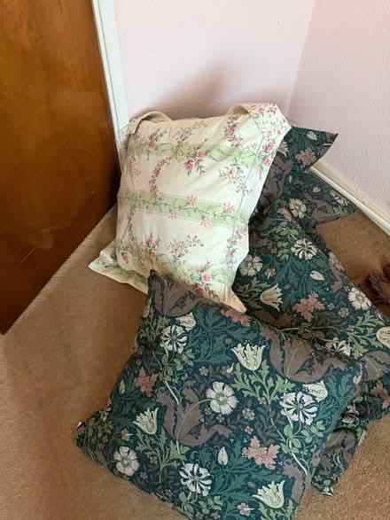 Photo of free Cushions approx 21”x23” house clearance (Dagenham RM9) #1