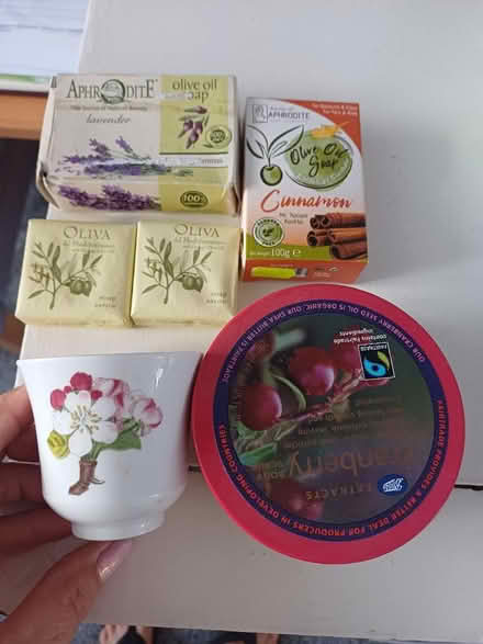 Photo of free Soaps, body scrub & scented candle (Haylands Way MK41) #1
