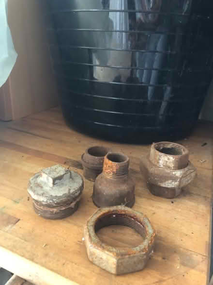 Photo of free Vintage iron pipe bits (oxford OX4) #1