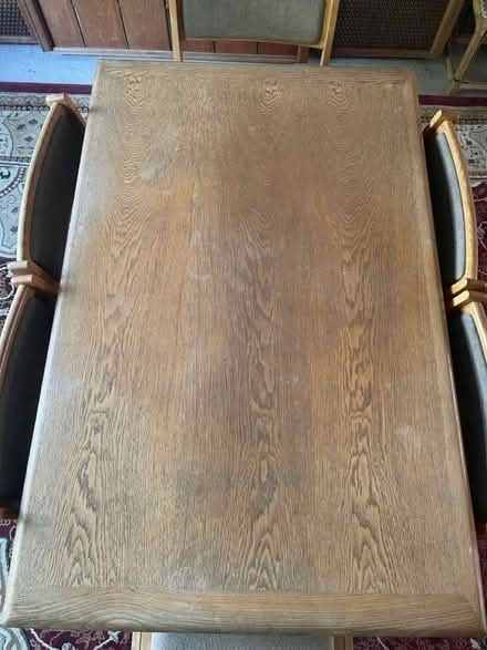 Photo of free Wooden extendable table & 6 chairs (BR68HD) #2