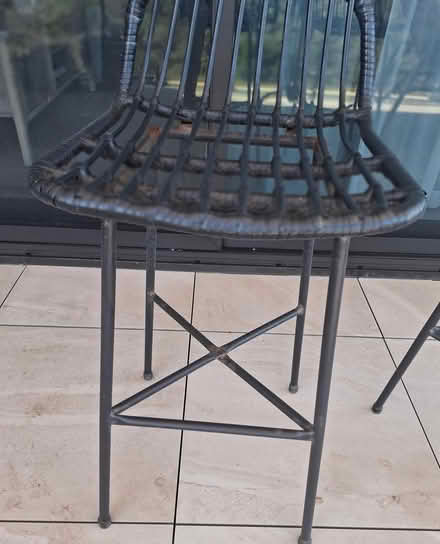 Photo of free 2 x black Bar stools (iluka wa 6028) #3