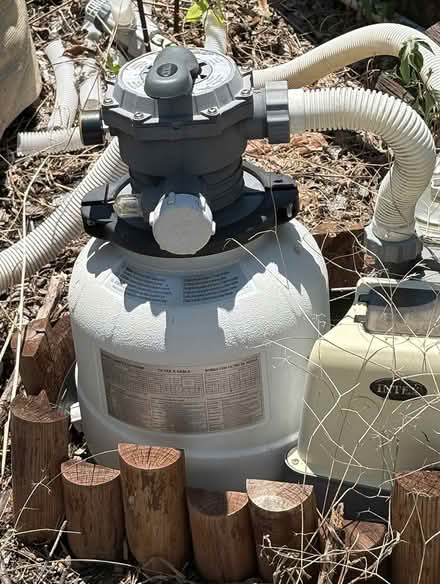 Photo of free 15 ft Pool, Pump, & Ladder (78741) #2