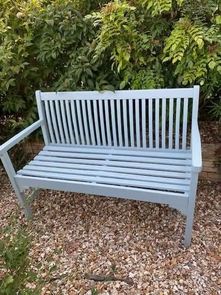 Photo of free Wooden garden bench (Oldfield Park BA2) #1