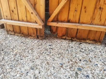 Photo of free Shed doors (Chessington KT9) #4
