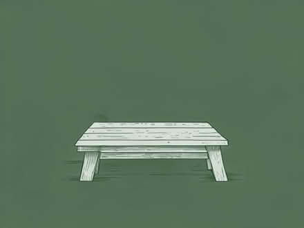 Photo of free Wooden garden table (Southgate N14) #1