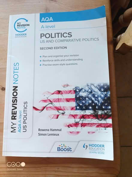 Photo of free a level politics revision book (Appleby-in-Westmorland CA16) #1