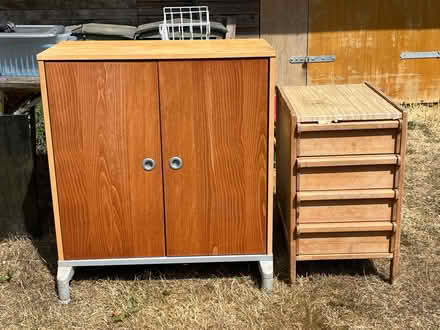 Photo of free Cupboard & 4 Drawer unit (Aston on Trent) #1