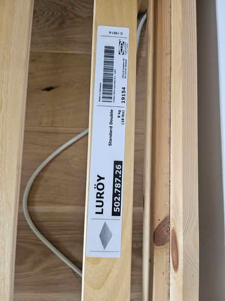 Photo of free IKEA double mattress and bed frame (Hall grove AL7) #4