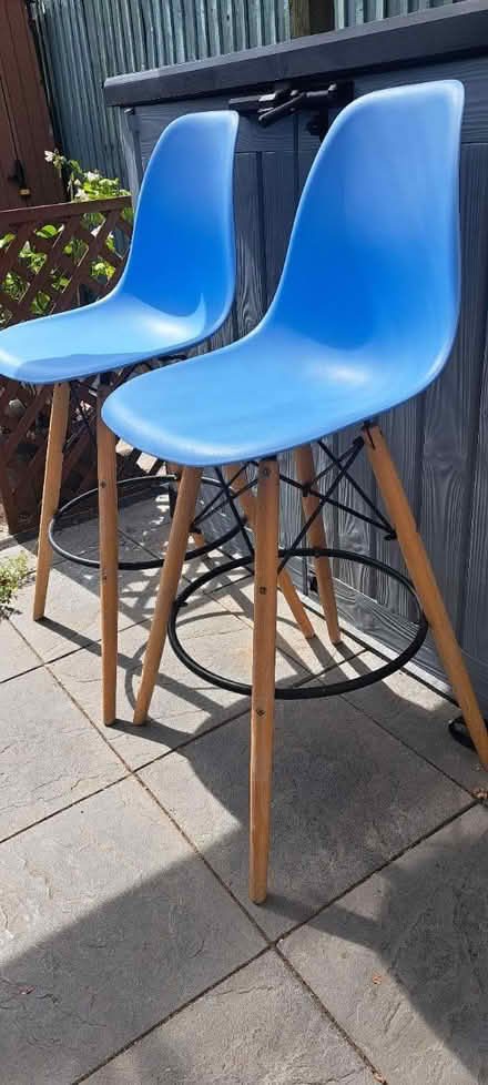 Photo of free Two bar stools (Anstey LE7) #2