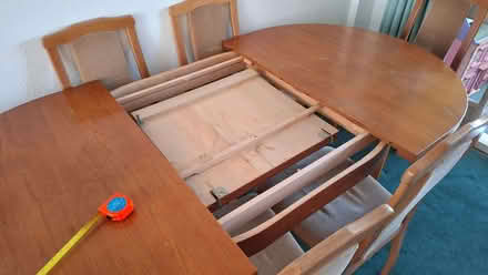 Photo of free Extendable dining table and 6 chairs (Sherwood TN2) #2