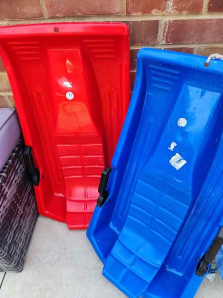 Photo of free Two children's sledges (Church RG2) #1