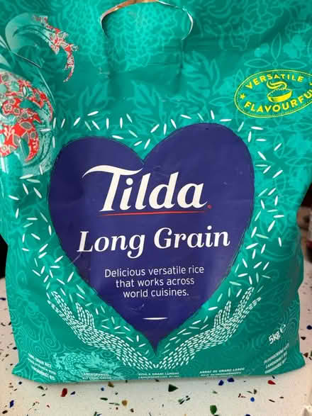 Photo of free Tilda long grain rice/5kg (Hay on Wye) #1