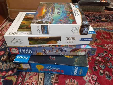 Photo of free Large puzzles (near Princeton airport) #1