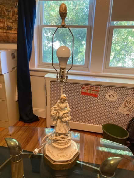Photo of free Porcelain Victorian figurine lamps (Albertson, NY) #4