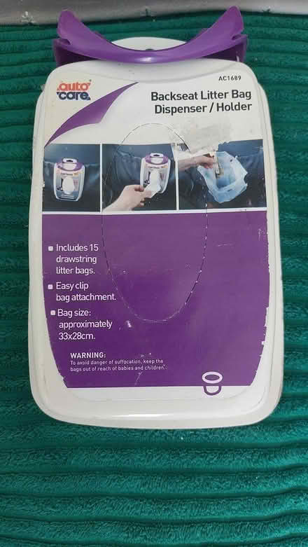 Photo of free backseat litter bag holder (dorset BH12) #1