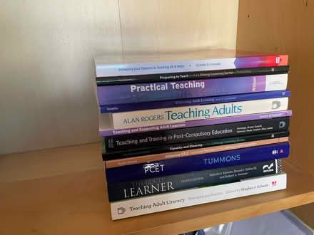 Photo of free Bundle of FE/adult learning teacher training text-books. (Normanton DE23) #1