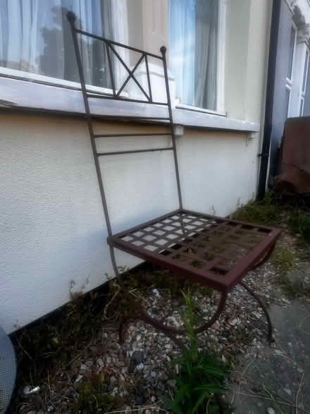 Photo of free Iron chairs (Ashburton SE25) #2